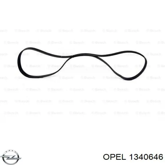 Ремень кондиционера Opel 1340646