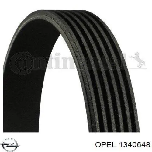 Клиновый ремень Opel 1340648 цена, от 9.02 USD