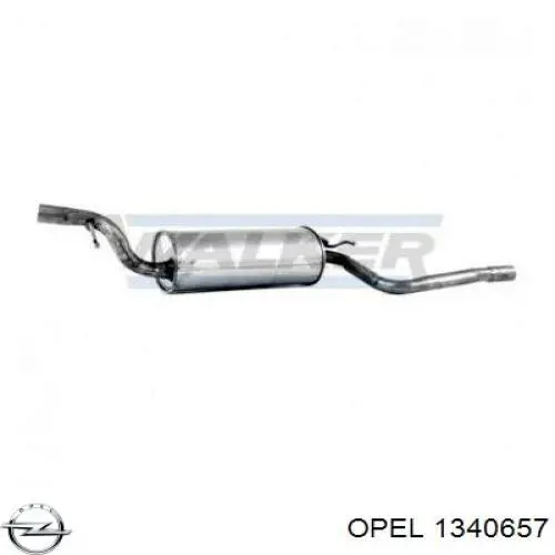 Ремень генератора 1340657 Opel