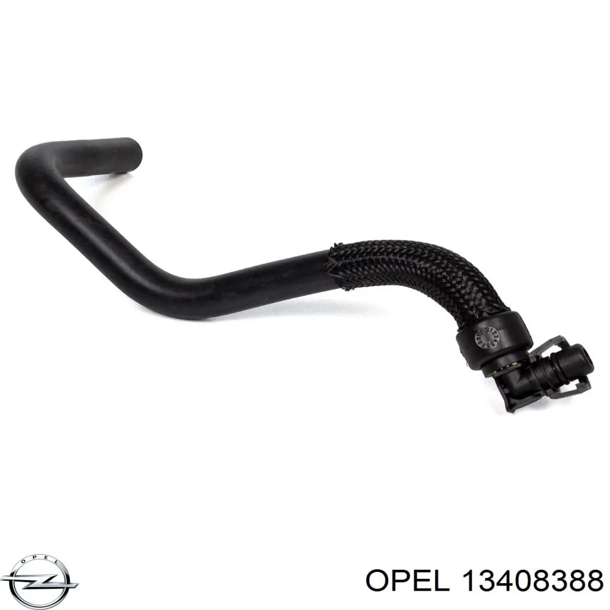 13408388 Opel шланг расширительного бачка верхний