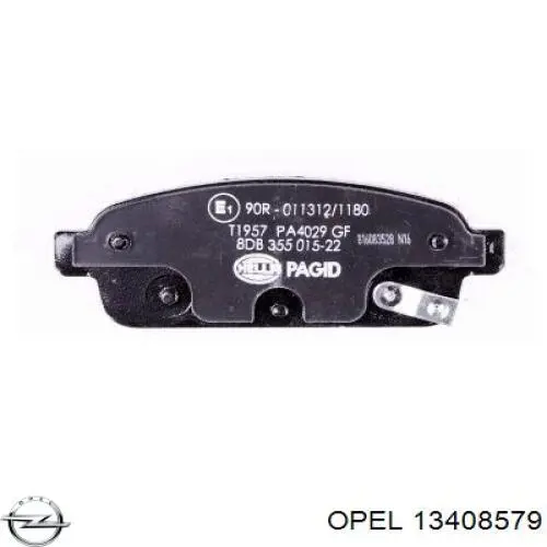 Колодки дисковые  Opel 13408579 цена, от 17.56 USD