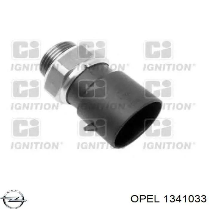Купить 1341033 Opel Датчик включения вентилятора радиатора 