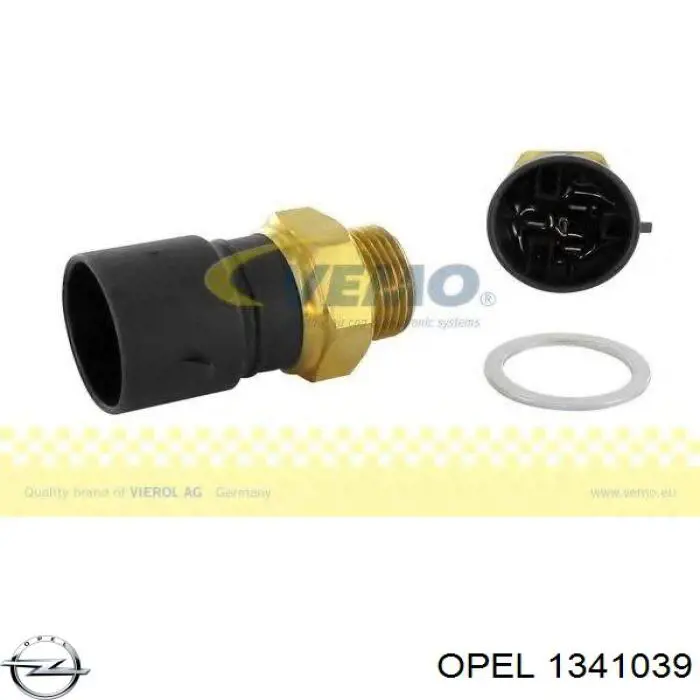 Датчик включения вентилятора 1341039 Opel
