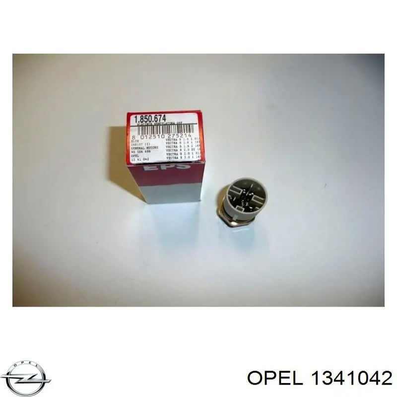 1341042 Opel датчик температуры охлаждающей жидкости (включения вентилятора радиатора)