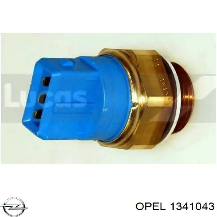 1341043 Opel датчик температуры охлаждающей жидкости (включения вентилятора радиатора)