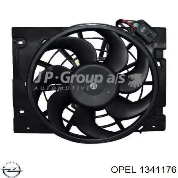 Купить 1341176 Opel Рамка радиатора охлаждения