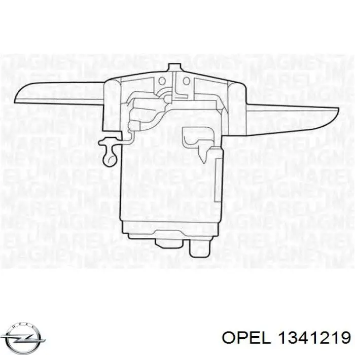 Купить 1314519 Opel Диффузор вентилятора в сборе с мотором и крыльчаткой