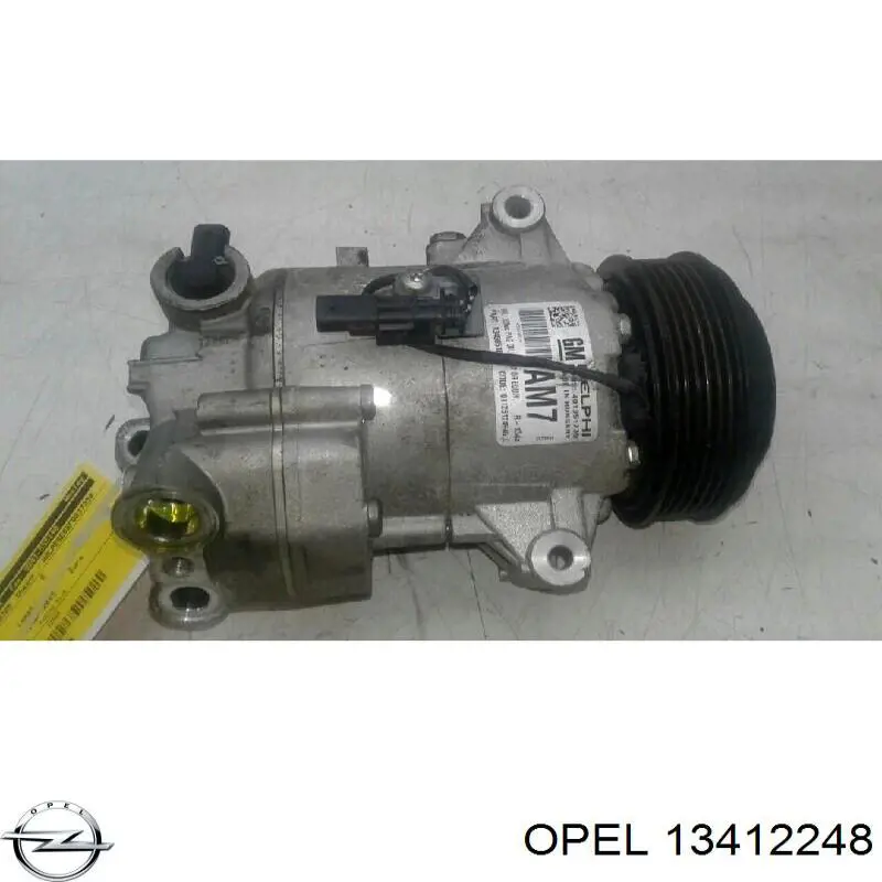Муфта компрессора кондиционера 13412248 Opel