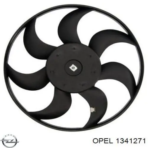 Электровентилятор охлаждения 90442046 Opel