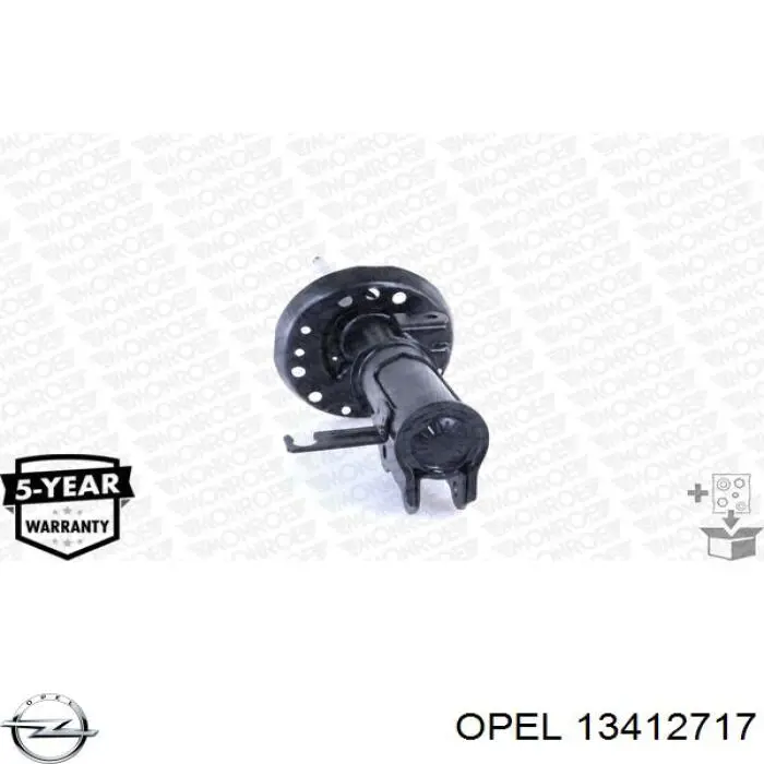 Купить 13412717 Opel Амортизатор подвески передний правый