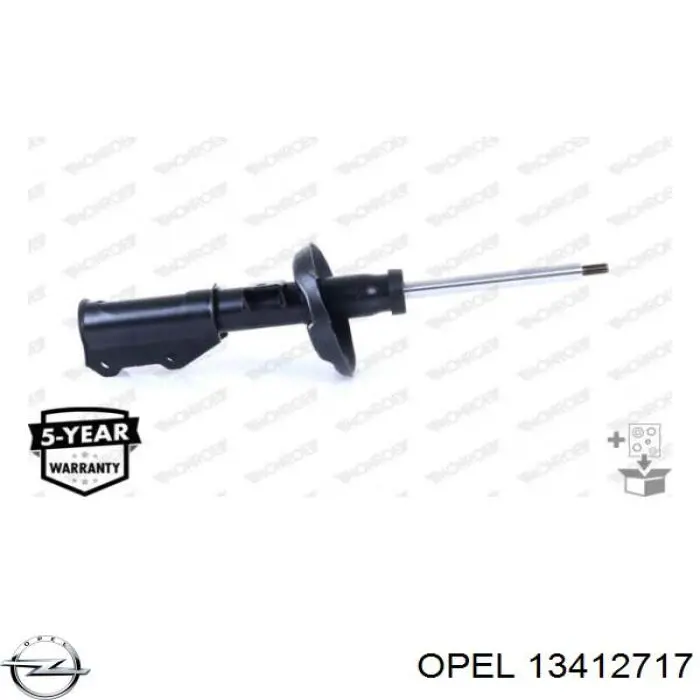 Амортизатор передний правый 13412717 Opel