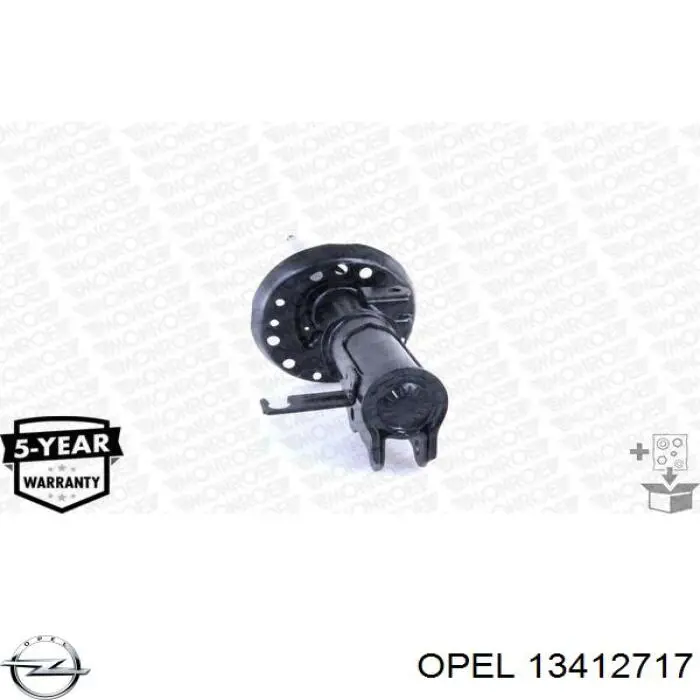 Амортизатор подвески передний левый Opel 13412717 цена, от 58.42 USD