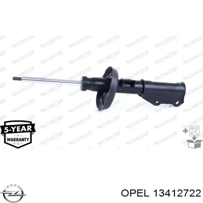 Амортизатор передней подвески левой Daco 452707L цена, от 43.85 USD