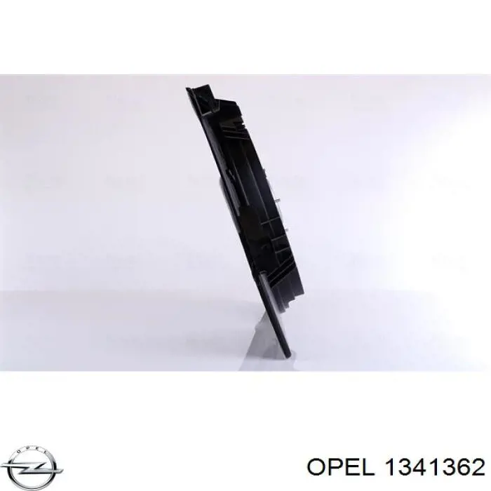 Купить 1341362 Opel Электровентилятор охлаждения в сборе (мотор+крыльчатка)