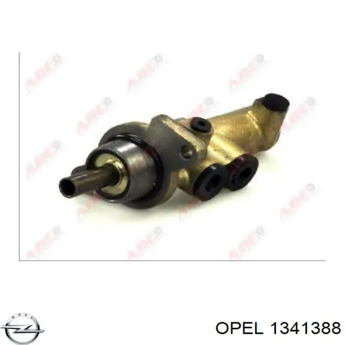 Вентилятор охлаждения Opel 1341388