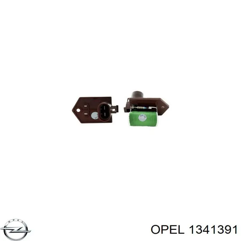Купить 1341391 Opel Регулятор оборотов вентилятора