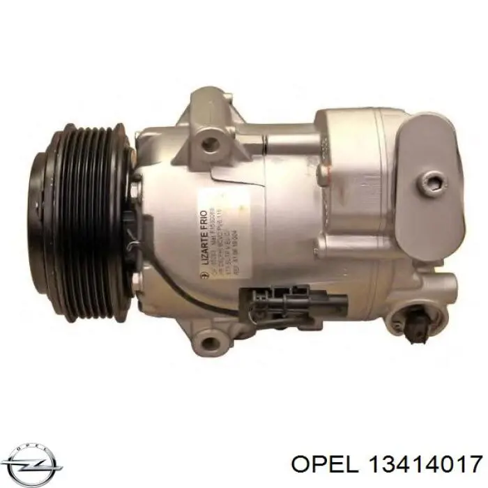 Компрессор системы кондиционирования Opel 13414017 цена, от 140.38 USD