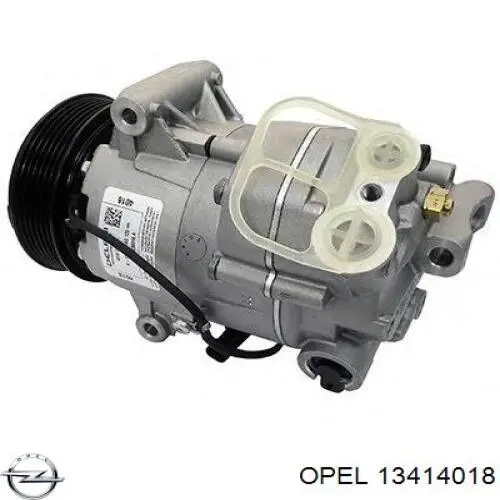 Компрессор кондиционера 1854457 Opel