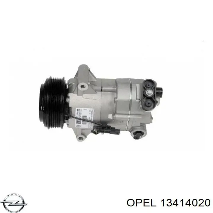 Купить 13414020 Opel Компрессор климатической установки