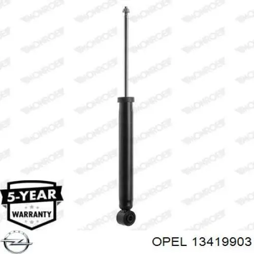 13419903 Opel Амортизаторы задние