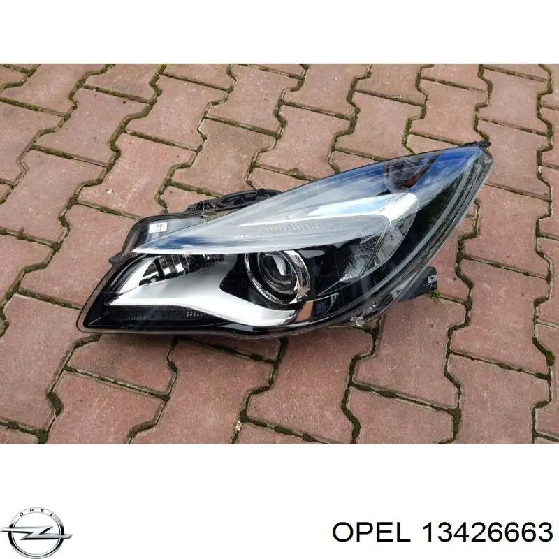 Фара левая Opel 13426663 цена, от 766.47 USD