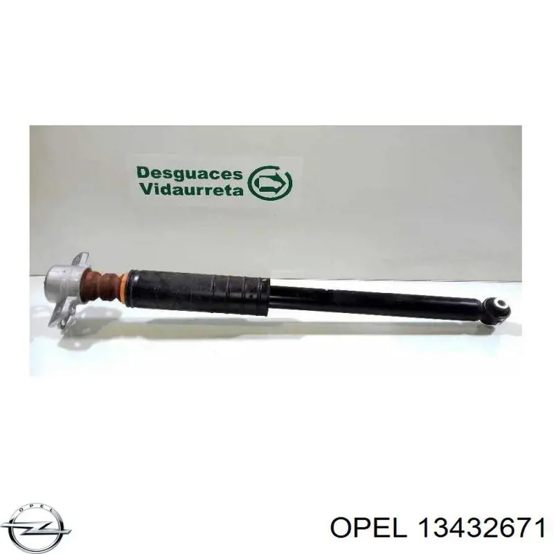 13432671 Opel Амортизаторы задние