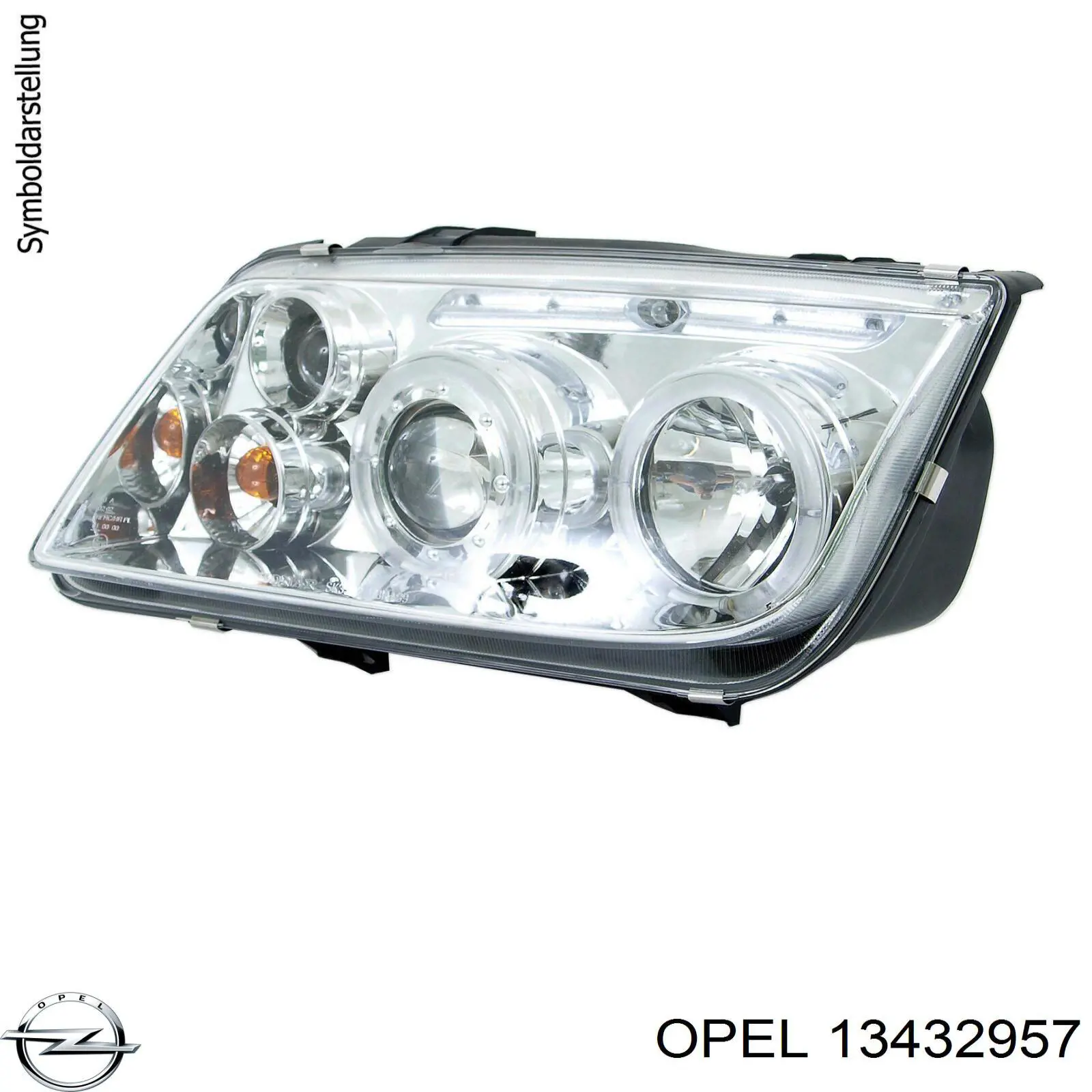 Фара правая HELLA 1ZT011166721