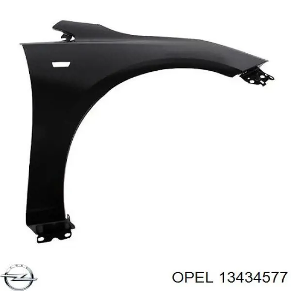 Крыло переднее правое Opel 13434577
