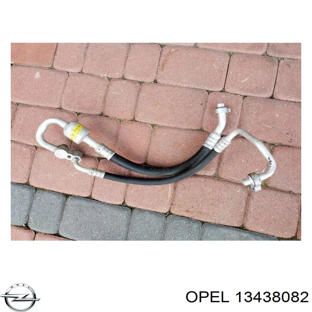 Шланг кондиционера, от радиатора к испарителю Opel 13438082 цена, от 80.59 USD