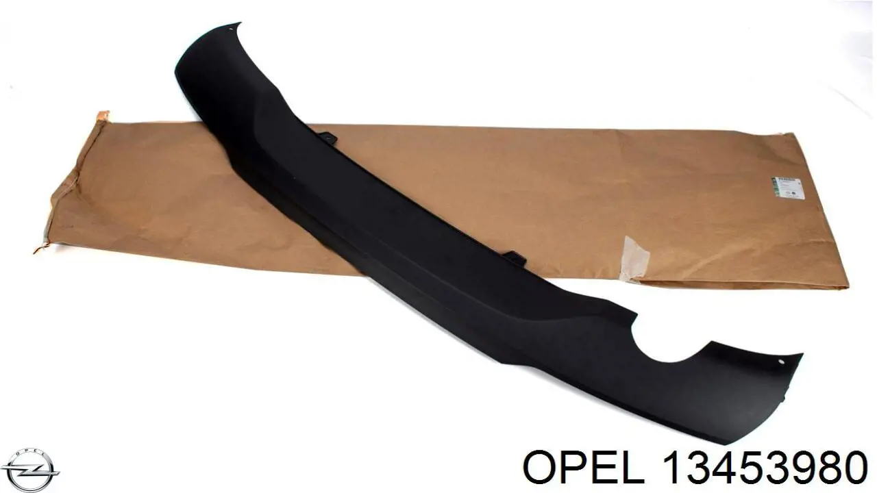 13453980 Opel Юбка заднего бампера
