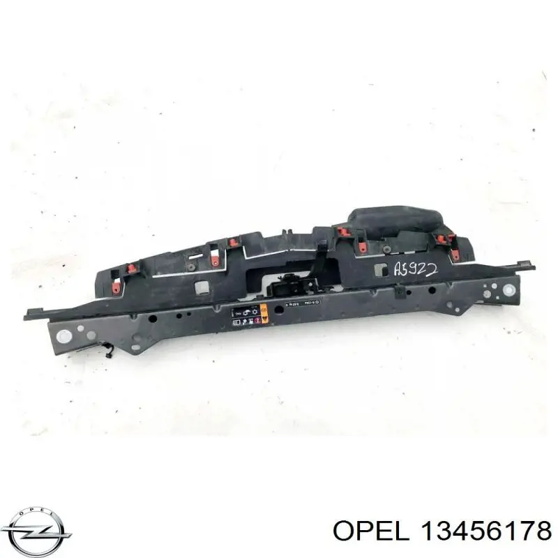 13456178 Opel суппорт радиатора верхний (монтажная панель крепления фар)