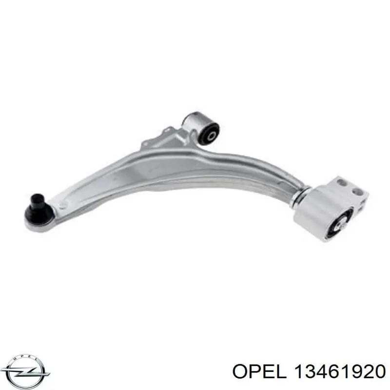 Левый рычаг передней нижней подвески Opel 13461920 цена, от 81.27 USD