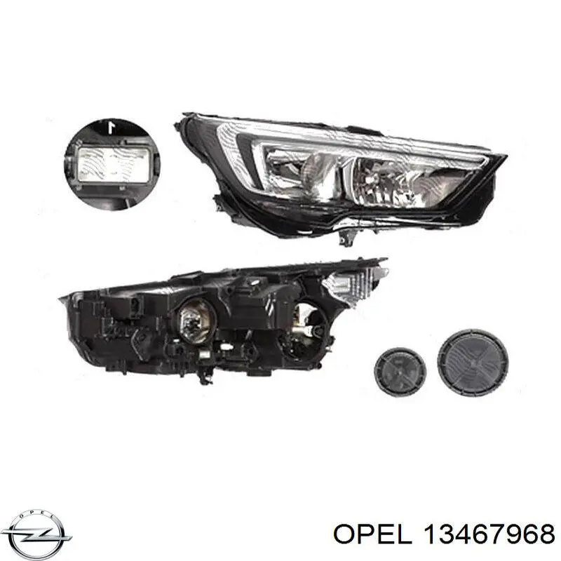 Купить 13467968 Opel Фара основная правая