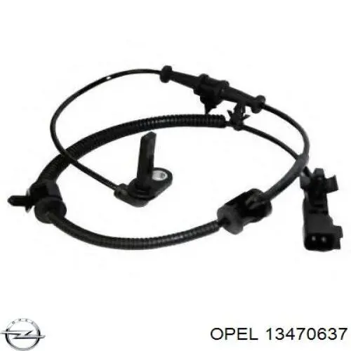 Датчик АБС передний 13470637 Opel