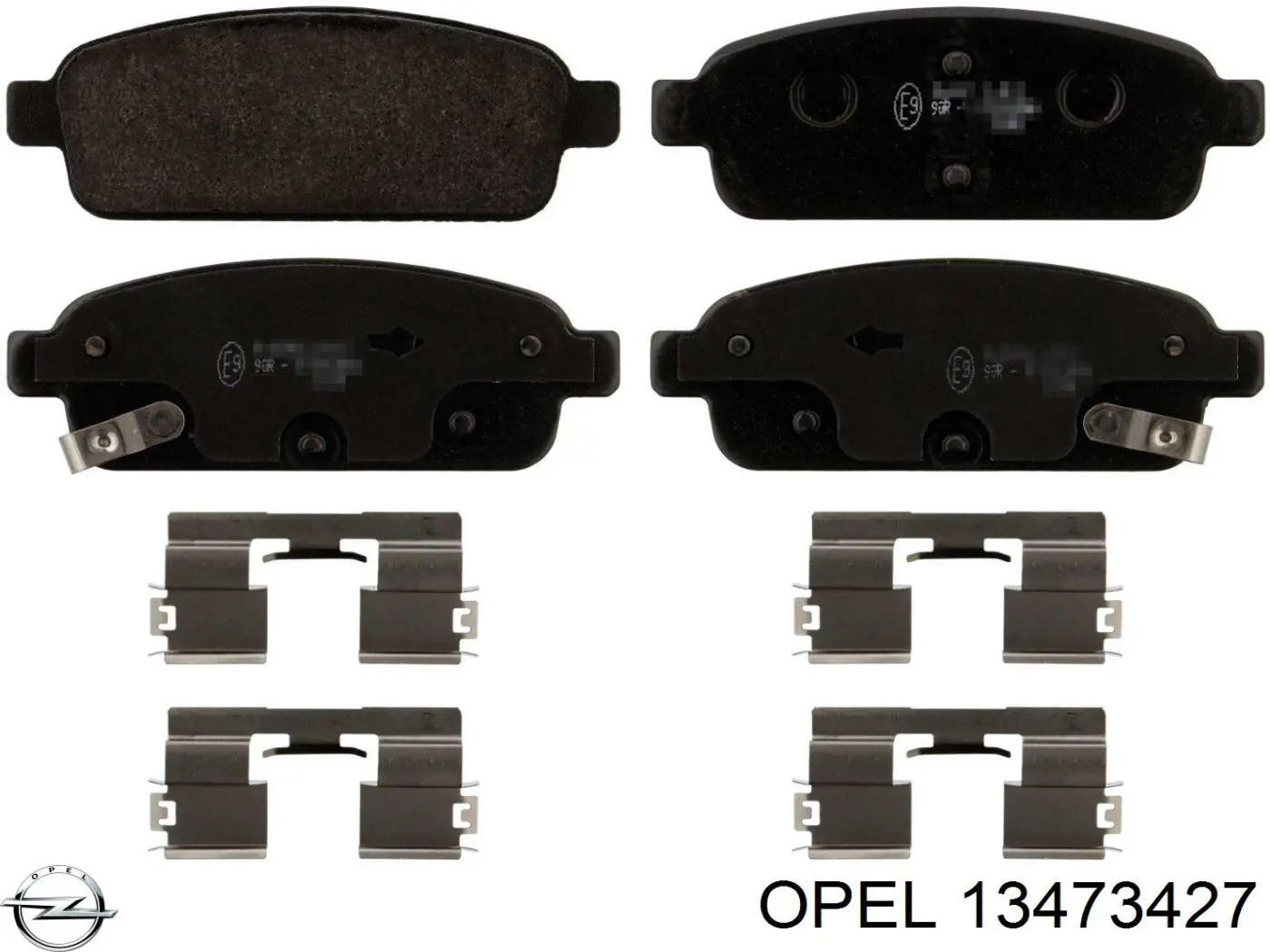 Колодки дисковые  Opel 13473427 цена, от 20.52 USD