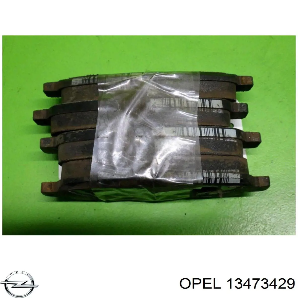 Купить 13473429 Opel Колодки тормозные задние, дисковые