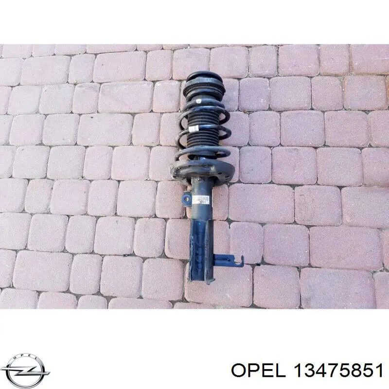 13475851 Opel amortecedor dianteiro direito