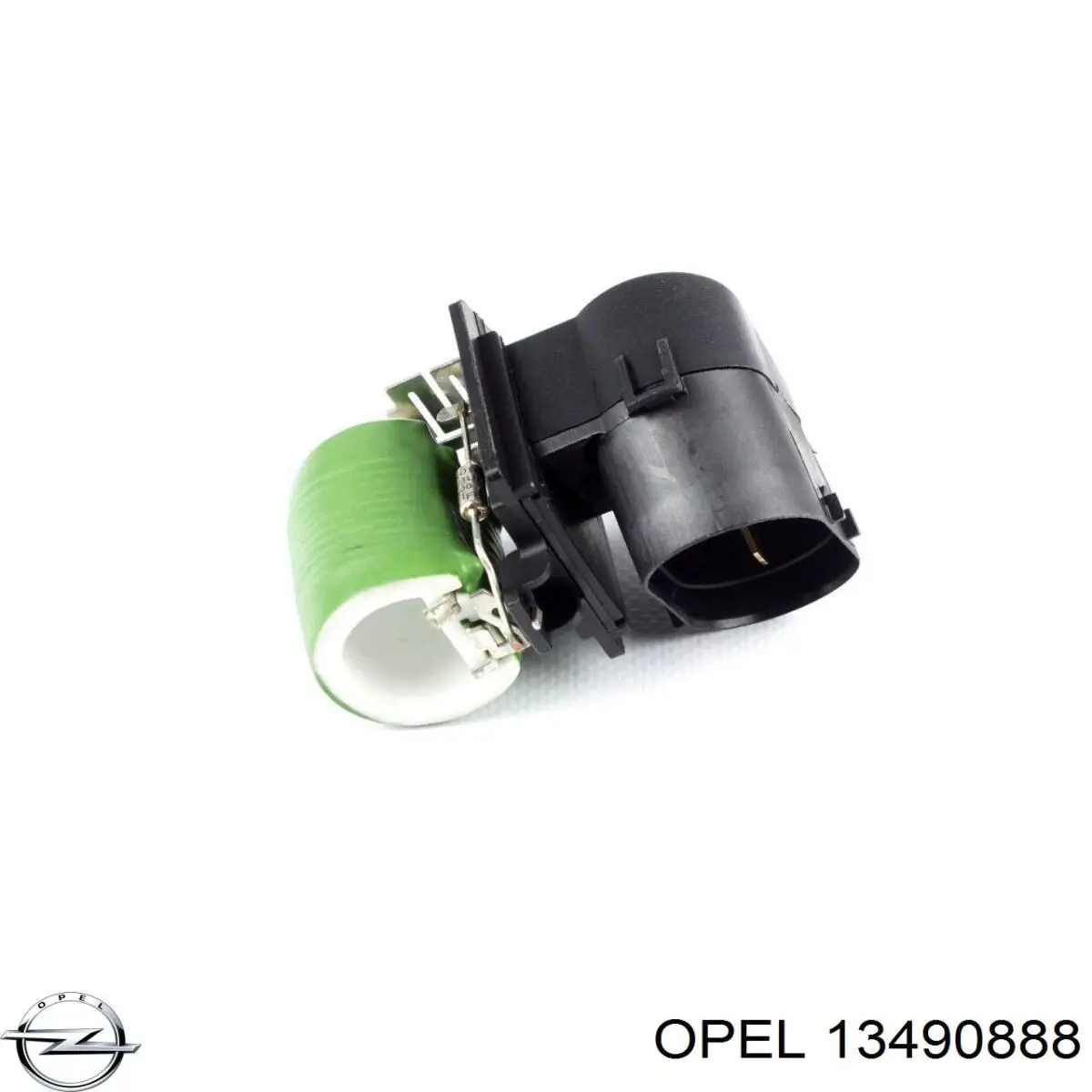 1341396 Opel resistor de motorzinho de ventilador de aparelho de ar condicionado