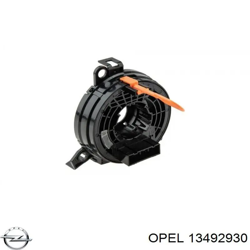 13492930 Opel anel airbag de contato, cabo plano do volante