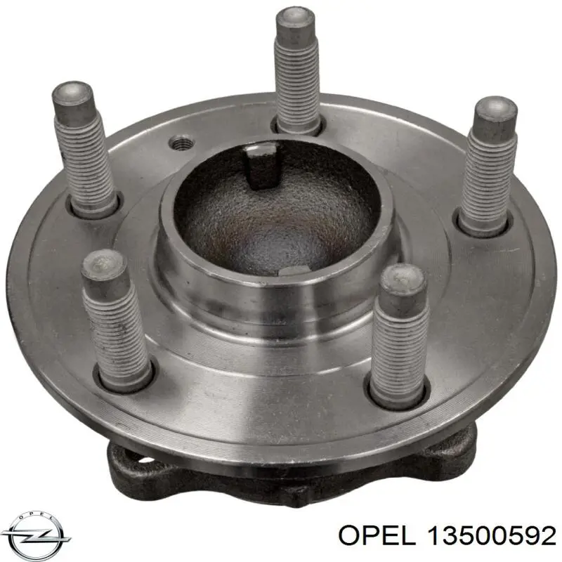Задняя ступица 13500592 Opel