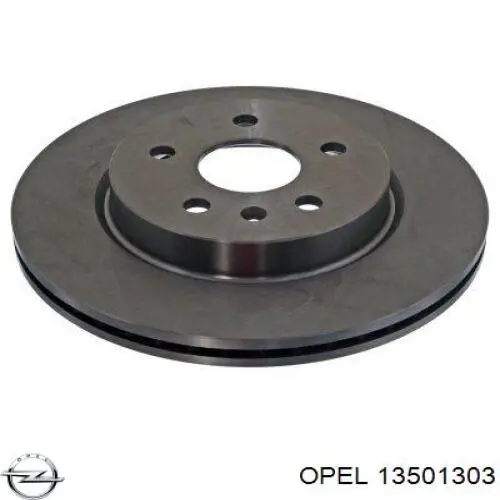 Купить 13501303 Opel Диск тормозной задний