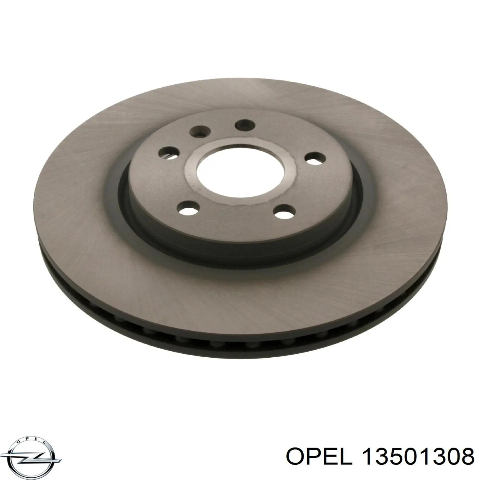 Передний тормозной диск Opel 13501308