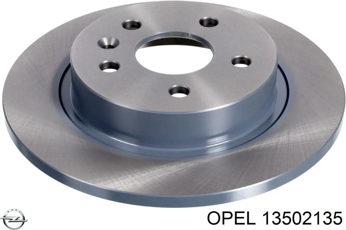 Купить 13502135 Opel Диск тормозной задний