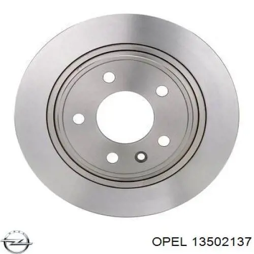Задний тормозной диск Opel 13502137 цена, от 40.09 USD