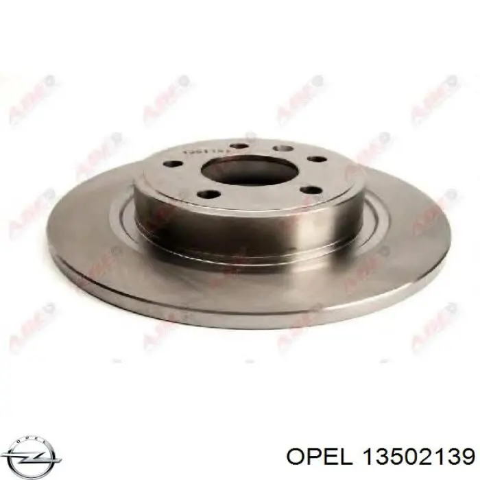 13502139 Opel Дисковый тормоз