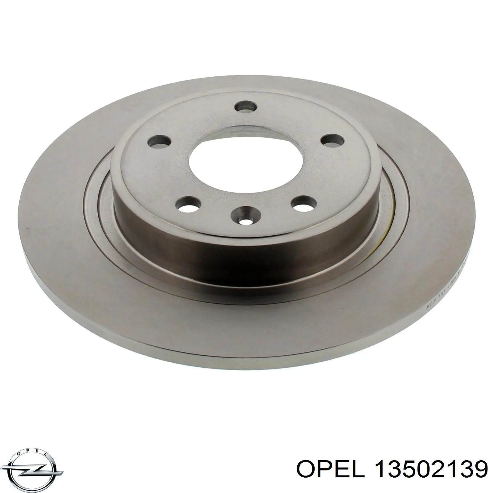 Купить 13502139 Opel Диск тормозной задний