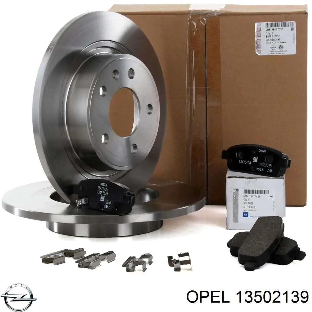13502139 Opel Дисковый тормоз