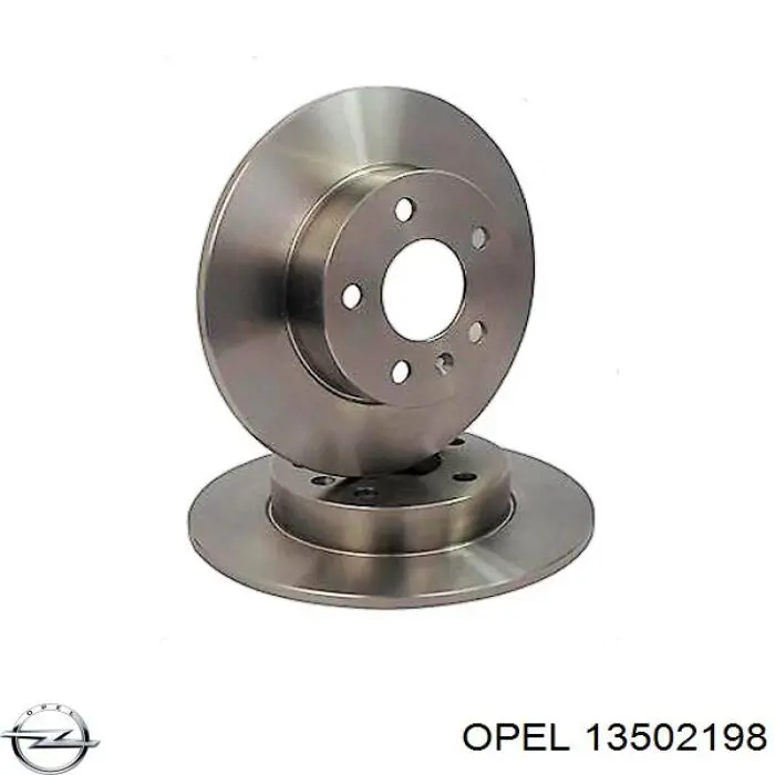 13502198 Opel Дисковый тормоз