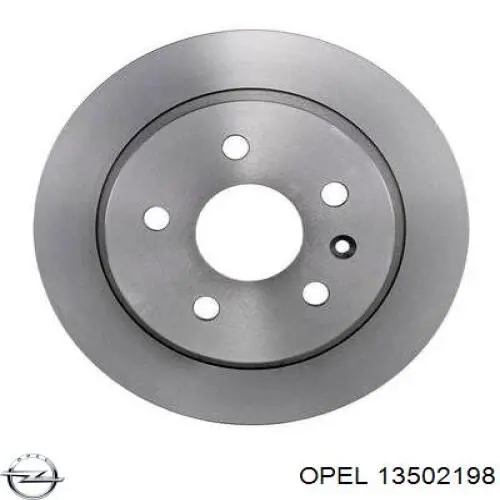 Задний тормозной диск Opel 13502198 цена, от 47.59 USD
