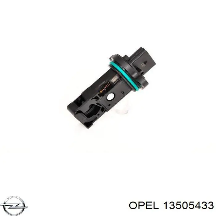 13505433 Opel sensor de fluxo (consumo de ar, medidor de consumo M.A.F. - (Mass Airflow))